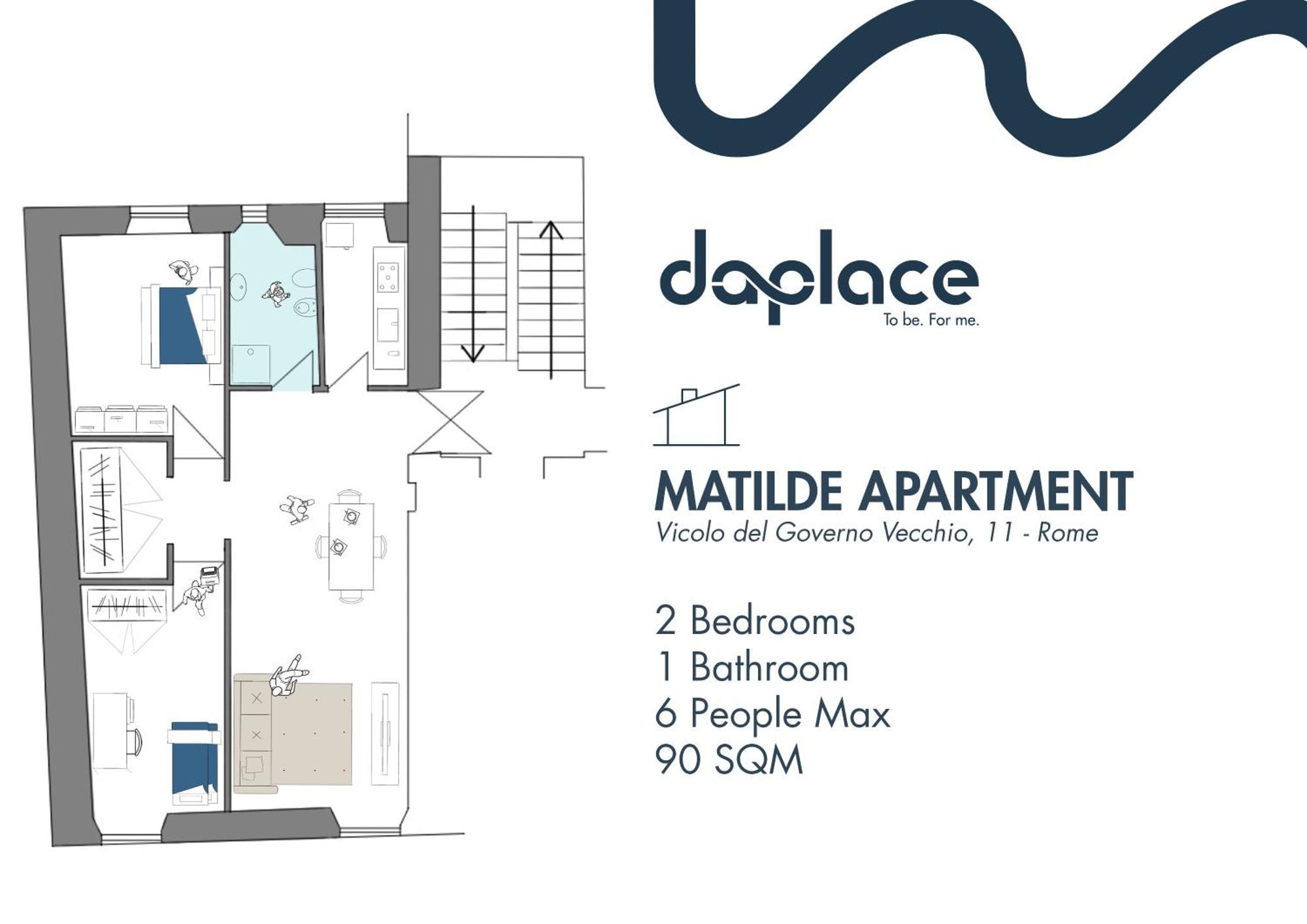 Daplace - Matilde Apartment Rome Buitenkant foto